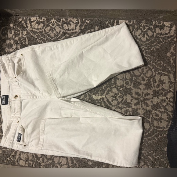 Versace Couture Jeans Women's White Pants - Picture 3 of 4